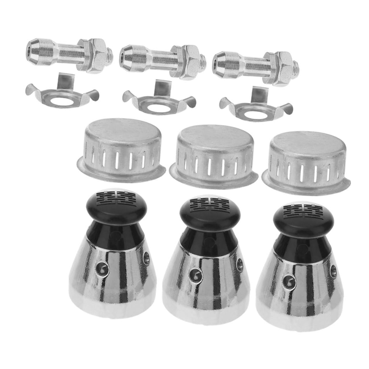 Alipis 12ensembles Soupapes De Décharge pour Autocuiseur Kit Complet De Remplacement Limiteur Évacuation Obstructions