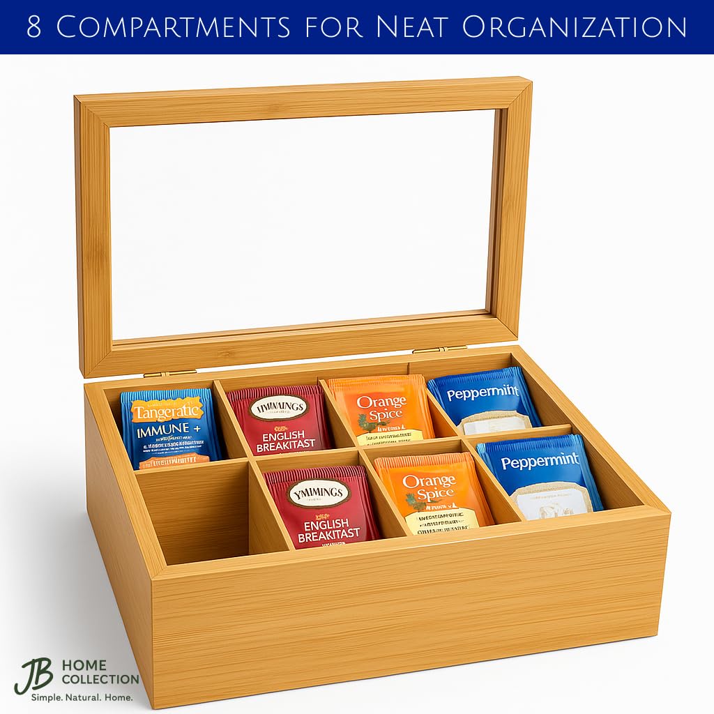 Amazon.com: JB Home Collection 4562, Tea Bag Organizer Spice