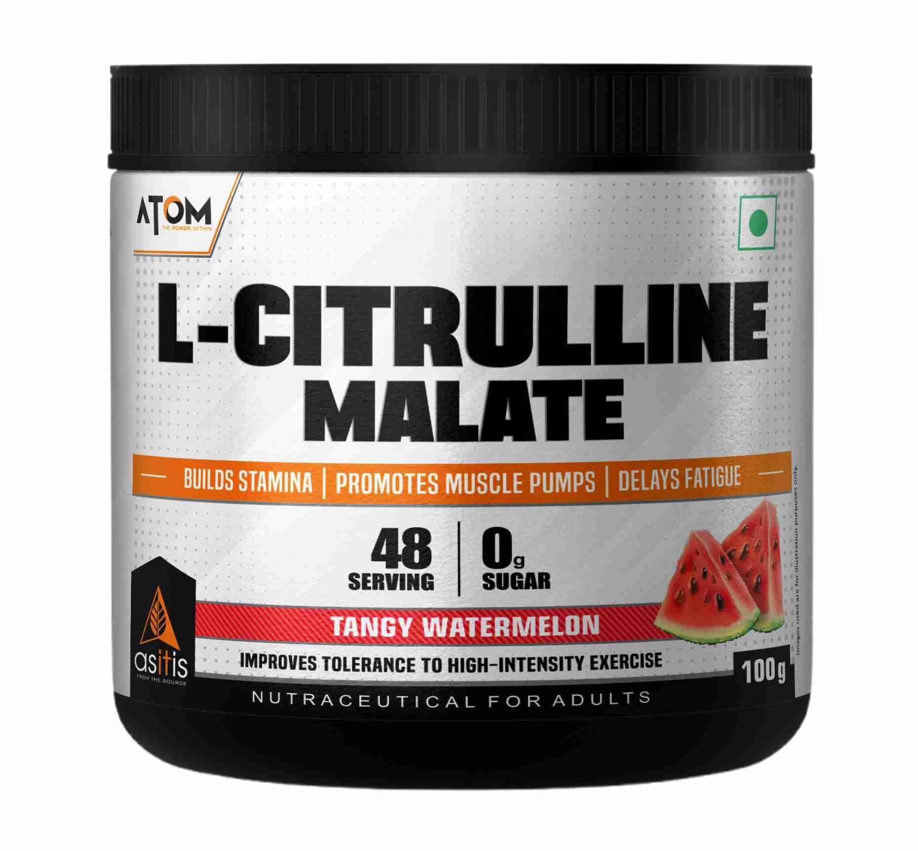 AS-IT-IS Nutrition ATOM L-Citrulline Malate 2000mg 100g 2 g - Image 1