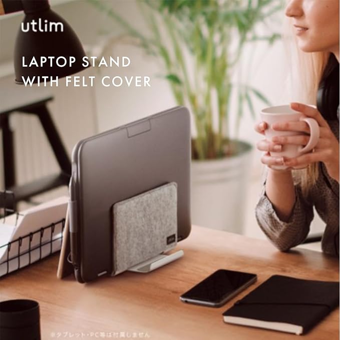 Soporte Vertical para Laptop Sonic con Cubierta de Fieltro miniatura 2