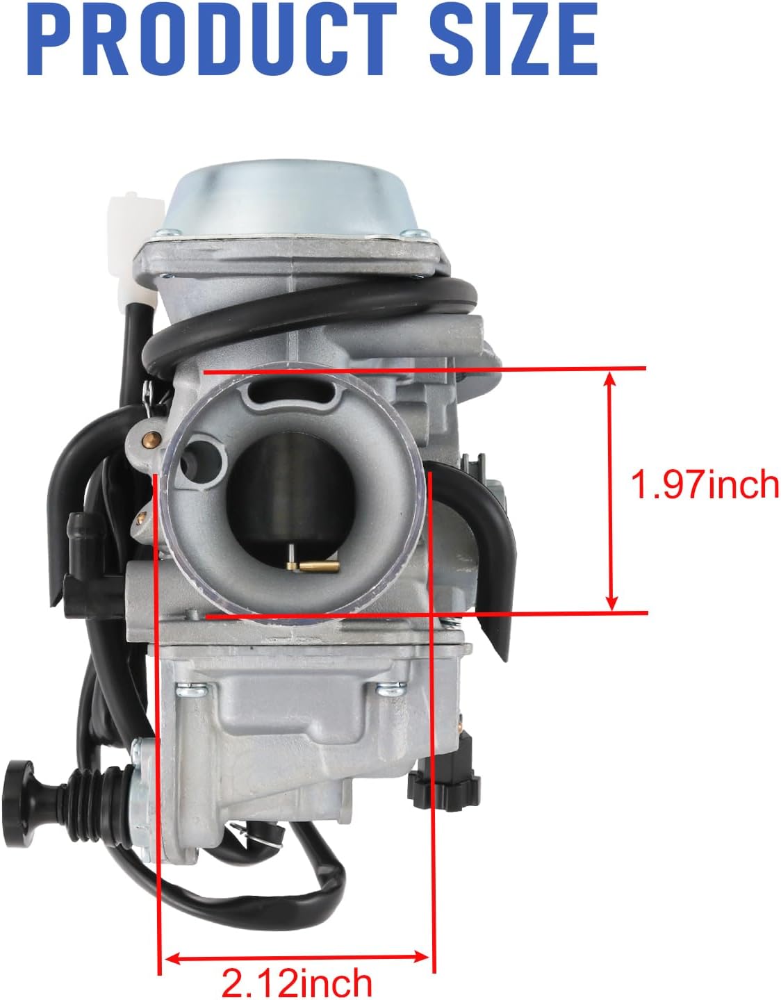 Carburetor Replacement For Honda TRX350 Rancher 350 2000-2006 TRX400 Foreman 1997-2004, Include Oil Filter, Air Filter, Choke Cable