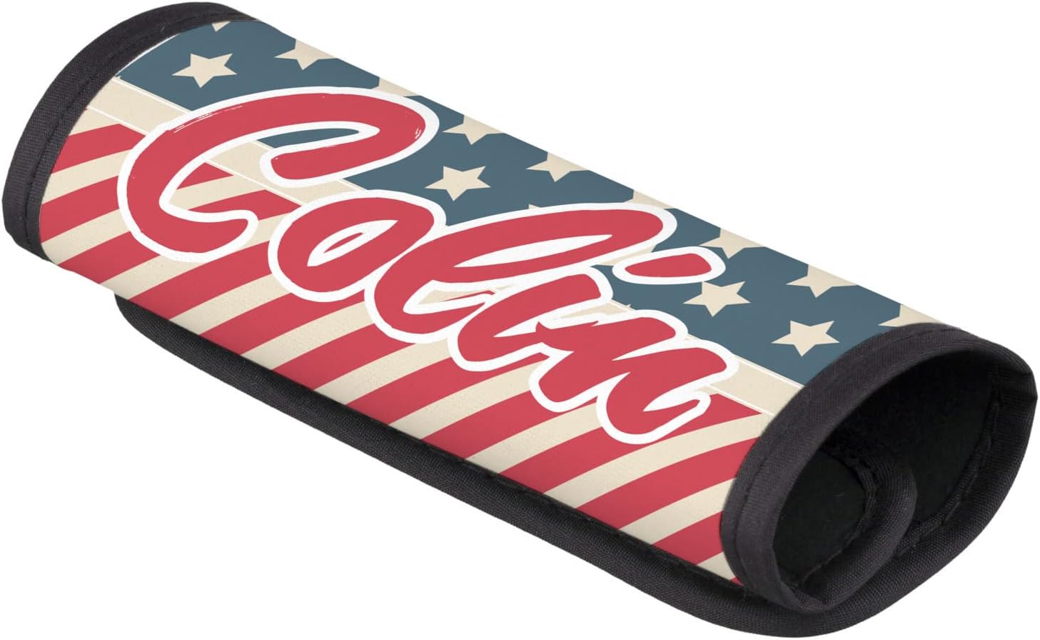 Personalized Stars and Stripes Luggage Handle Cover