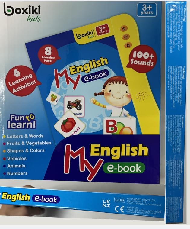 Preschool Learning Activities Book – Interactive ABC Sound Book, Toddler Learning Toy for Kids Ages 3+, Educational Alphabet Toy for Boys and Girls. - Image 9