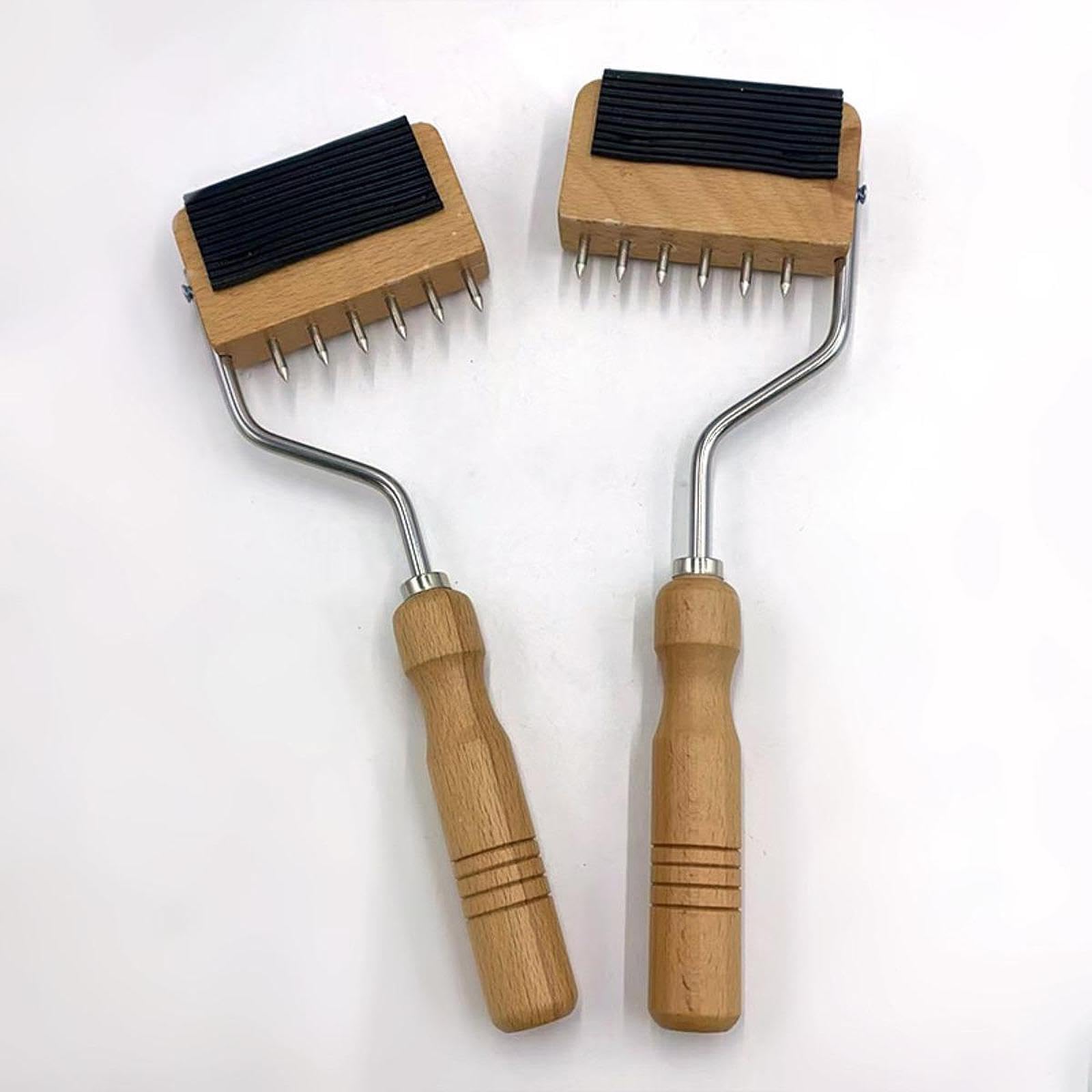 Tensor de correas, herramienta para tapicería cerca del marco, herramienta de estiramiento con mango de madera para alfombras, hogar, lienzo, cintas y
