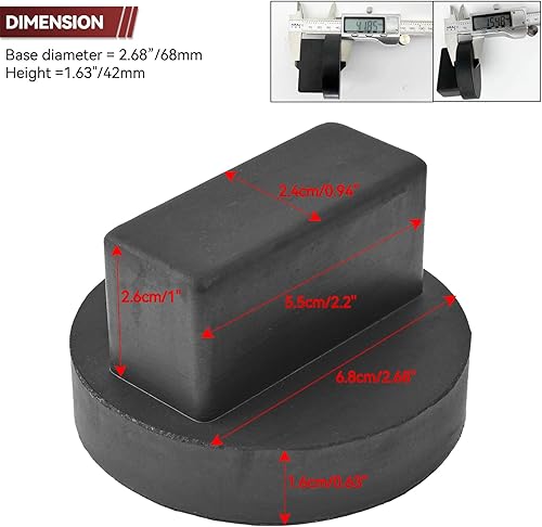 Miniatura 5 de Adaptador de soporte de goma para Mercedes Benz A B C E R S Clase CLA CLK GL GLA G GLE GLC M SL SLK SLR