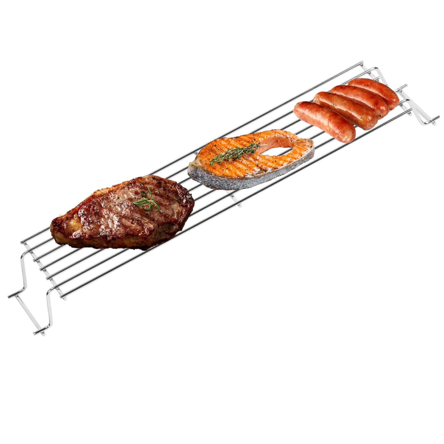 COGRICHBF 38,9CM Emaillierte flavorizer Bars für Weber Spirit e210 e220 s210 S220, Brennerabdeckung