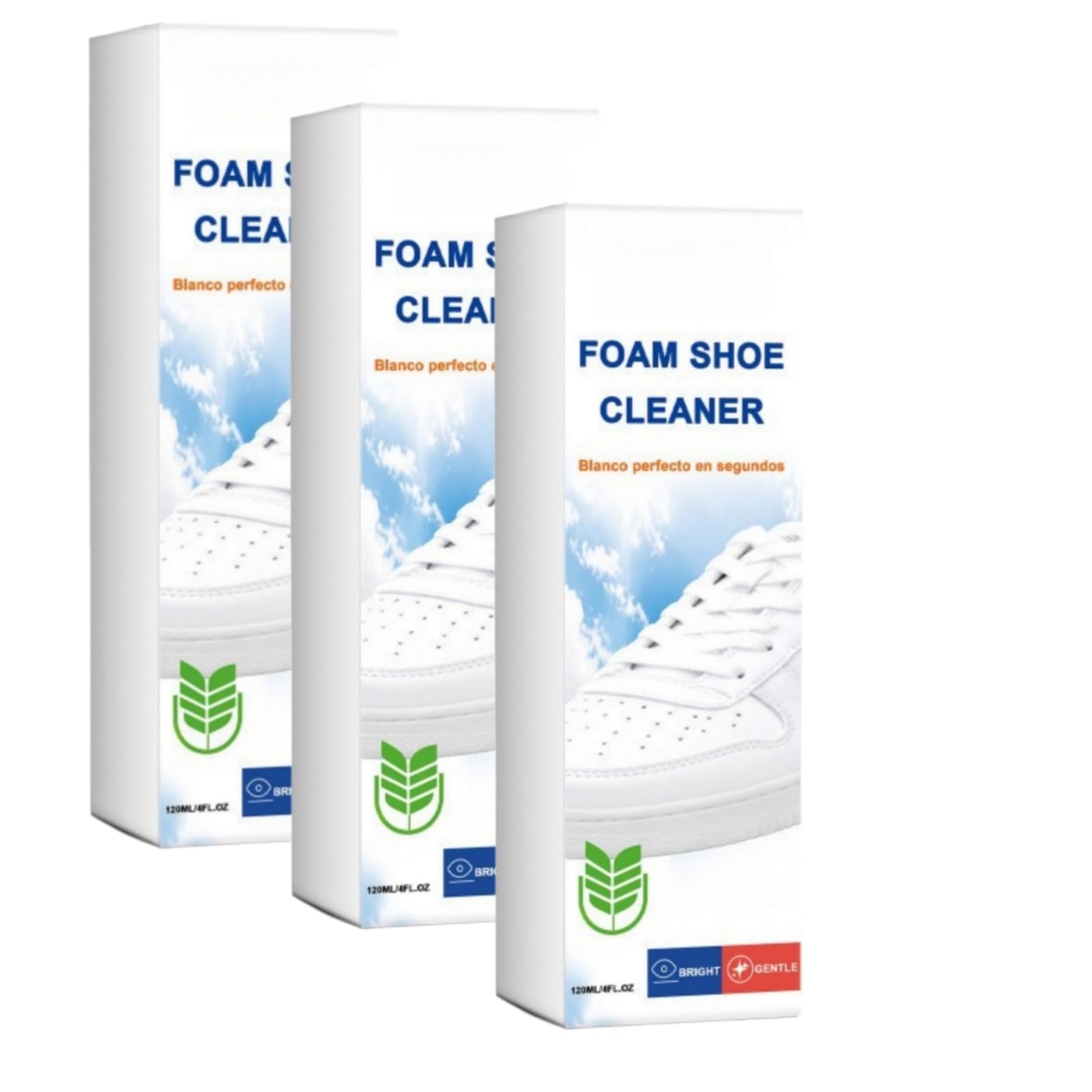 Générique Piankowy środek do czyszczenia butów 120 ml - biały spray piankowy do trampek, usuwa plamy i przywraca miękki kolor, bez spłukiwania