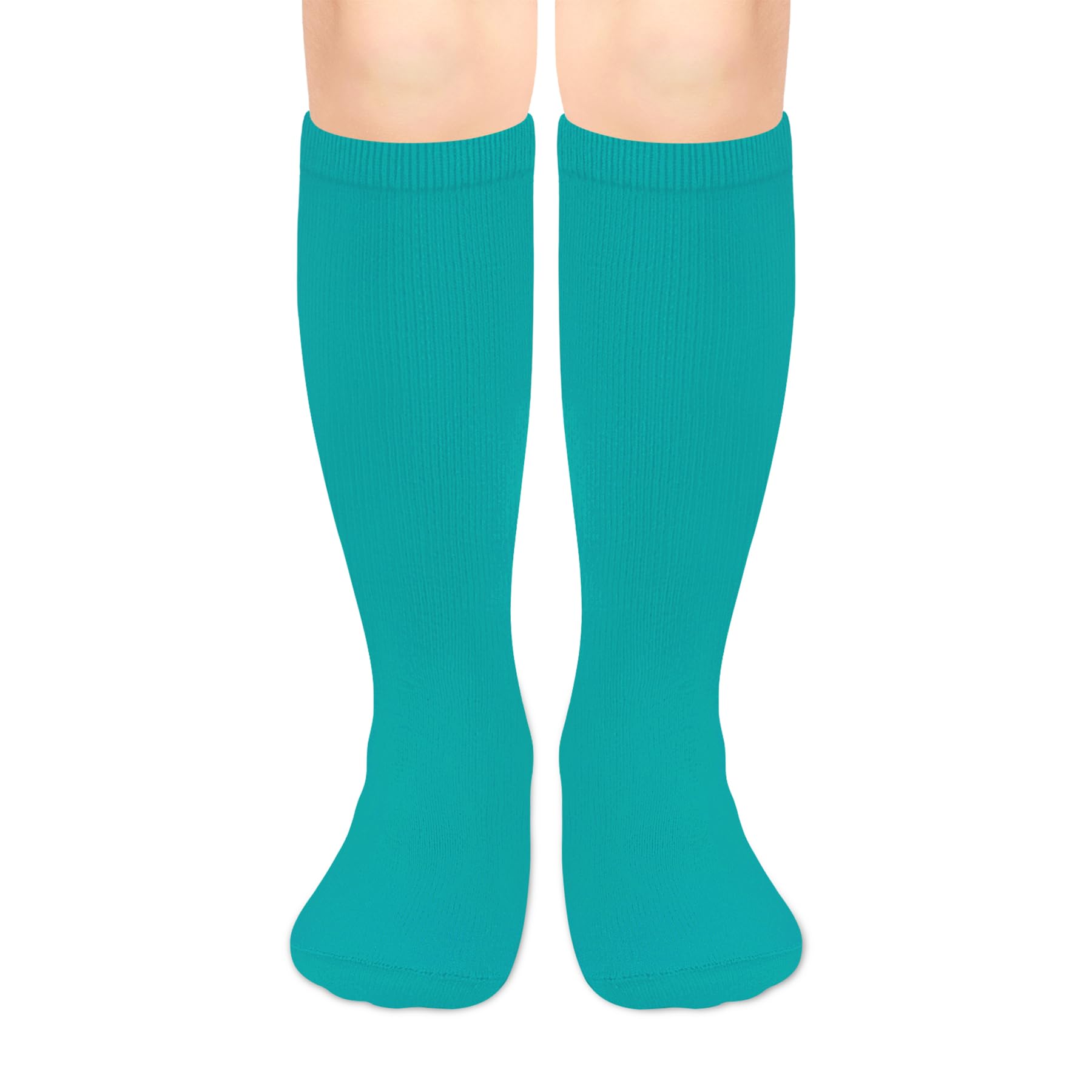 Olreco 1 Pack Toddler Kids Youth Soccer Socks Girls Boys Baseball Socks Youth Knee High Softball Football Accessories Cotton