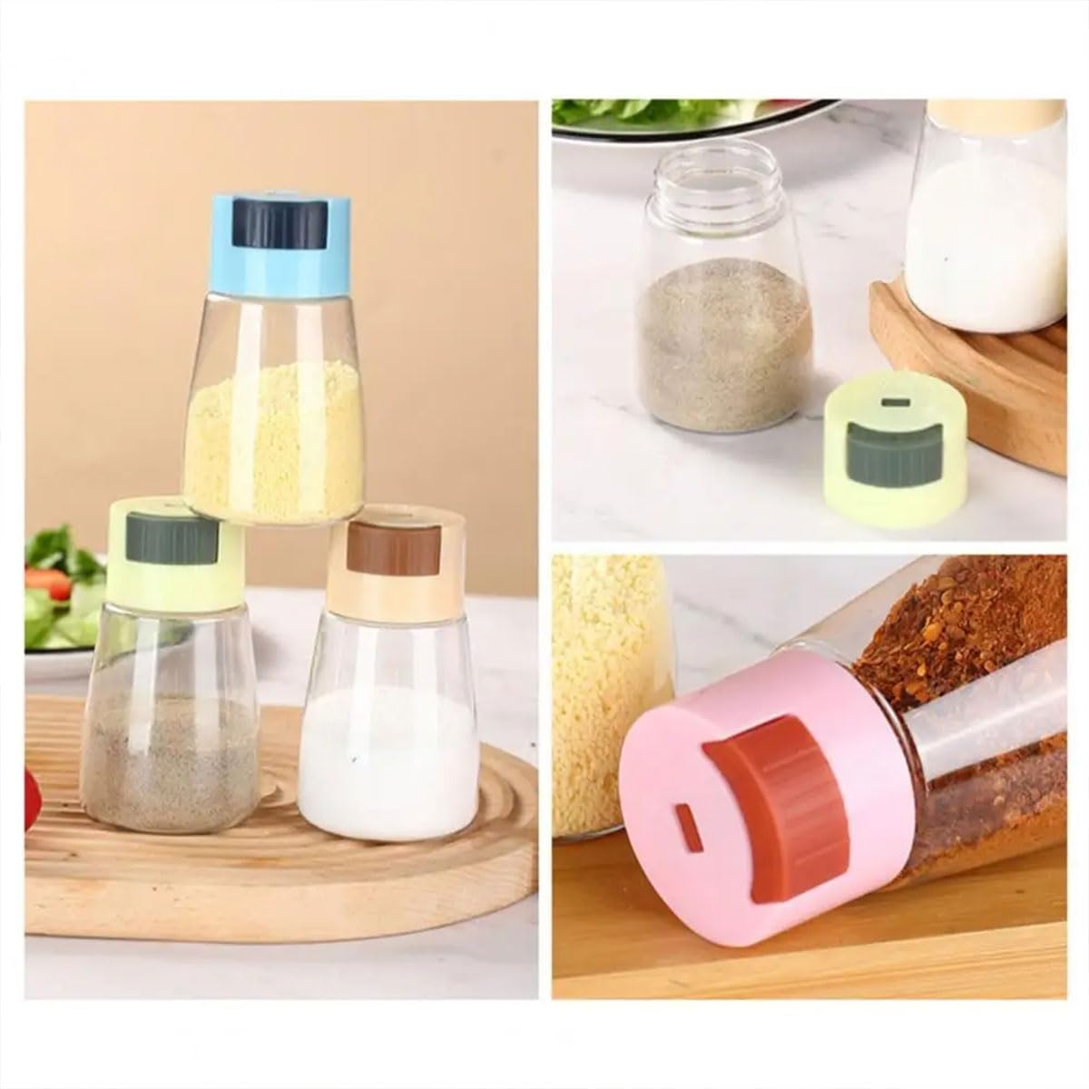 Amazon | ソルト＆ペッパーシェーカー | 防塵シール蓋付き塩容器、ミニ
