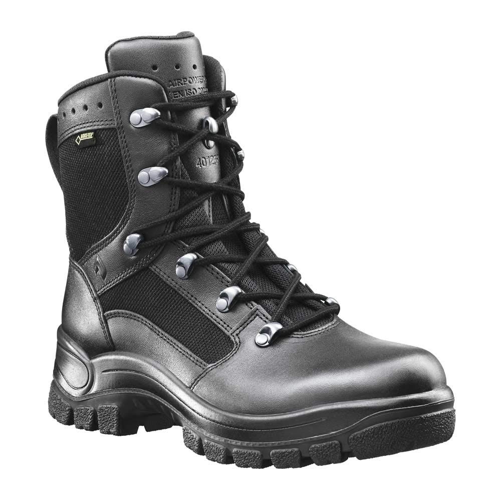 HAIX Airpower P6 High Zuverlässige Einsatzstiefel: Arbeitskleidung für drinnen und drauÃŸen. 41 Schwarz