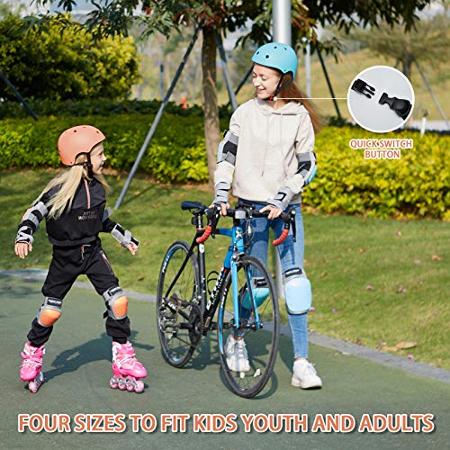 image for MAGIC GEAR Kid Bike Helmet - Skateboard Accessories - for Toddler,8-14