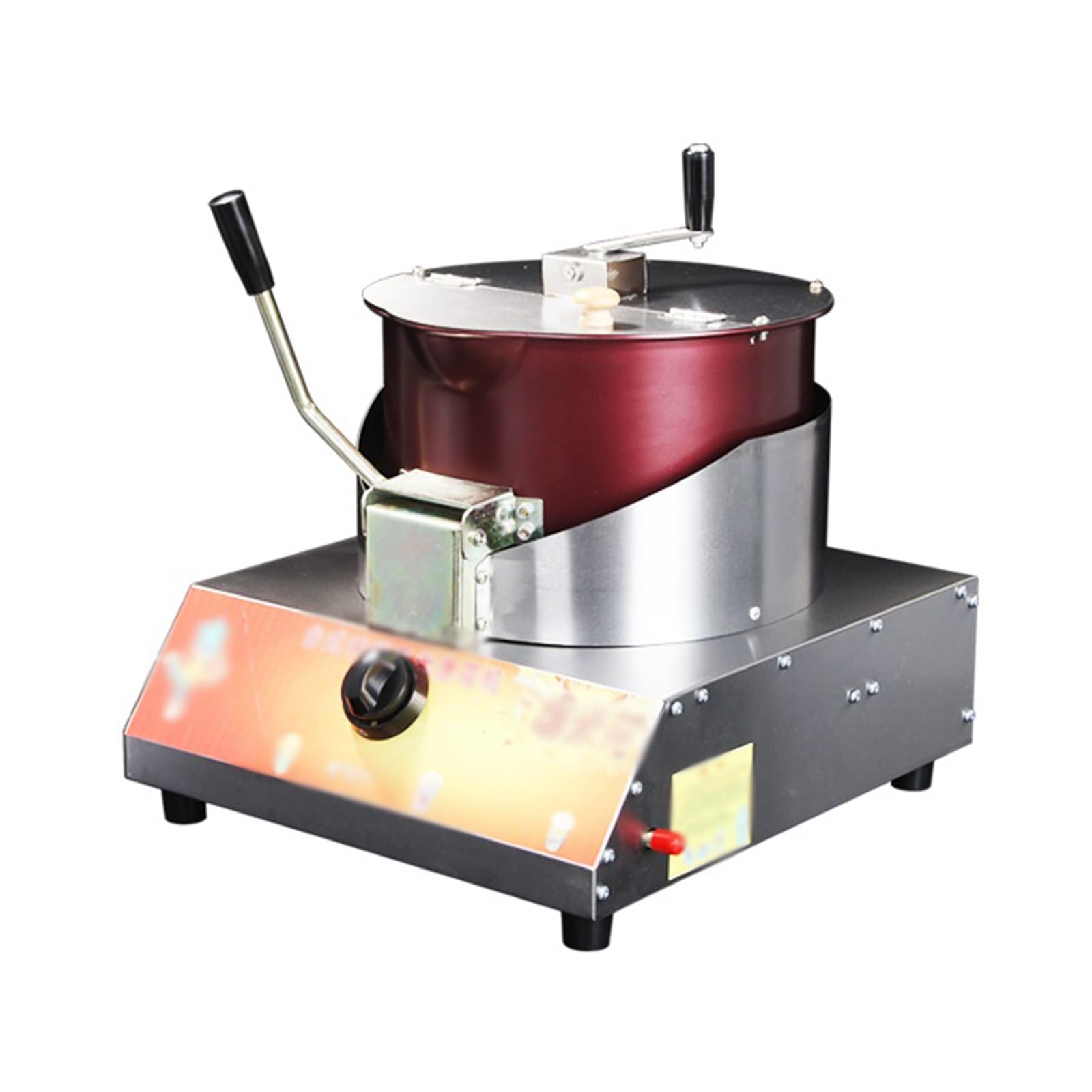 fabricante de palomitas de maíz Máquina comercial de palomitas maíz con gas, eléctrica, mini máquina manivela, totalmente automática para uso familiar