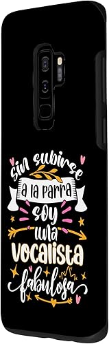 Miniatura 2 de Galaxy S9+ Una Vocalista Fabulosa Divertido Mujer Cantante Música Case