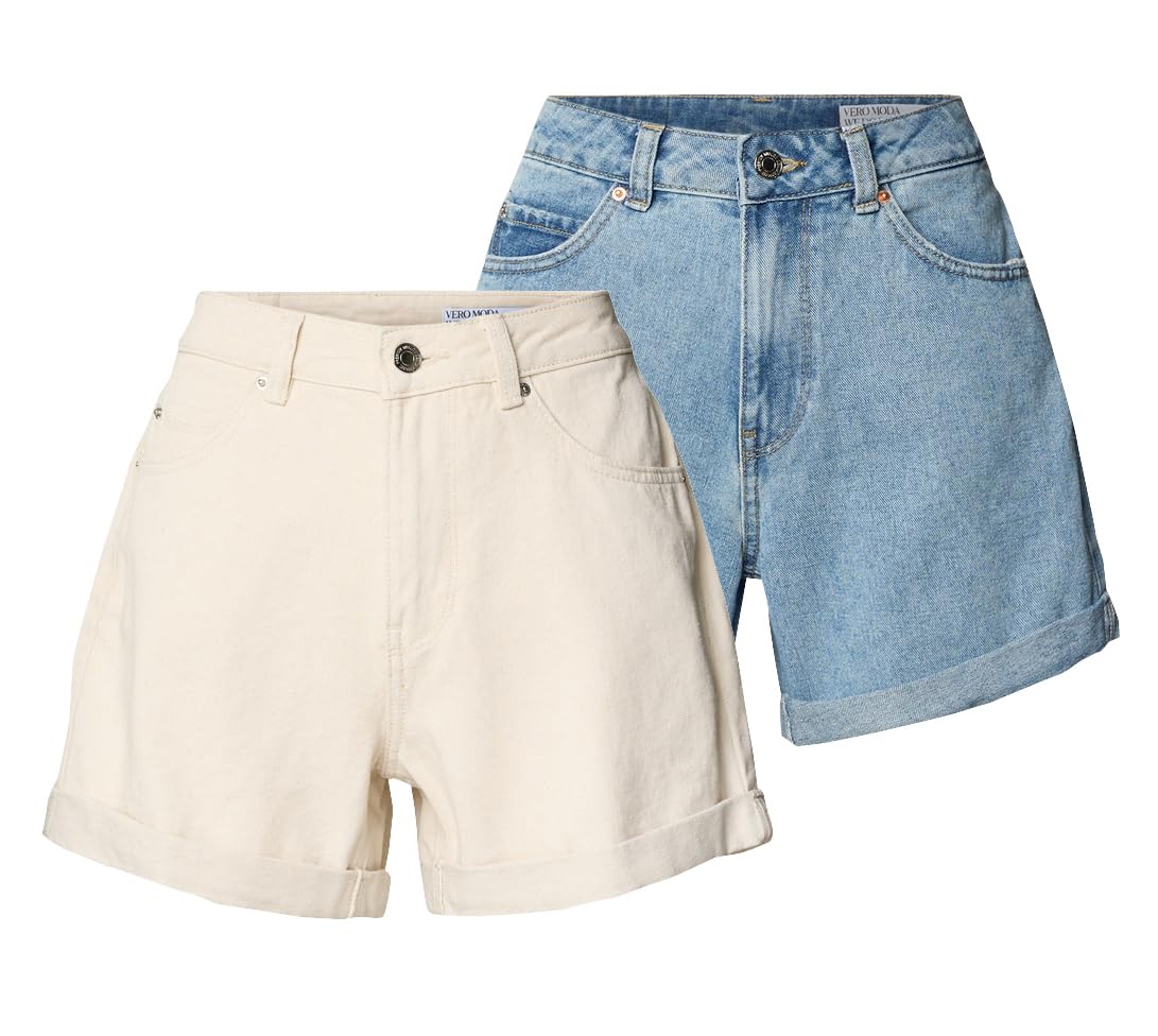 Vero Moda Vmzuri HR Loose Shorts Mix Noos - Shorts - Short - Femme