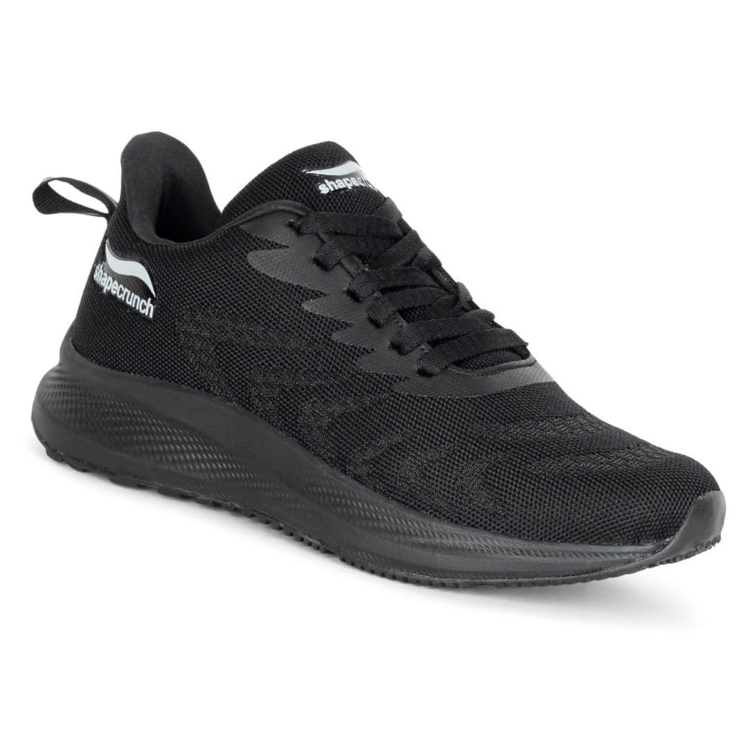 SHAPECRUNCH Arch Support Shoes with Soft Cushioned Insoles for Men for Walking and Running - Comfortable and Stylish (Black, 11) (B0D39Y8CTL) Amazon Price History, Amazon Price Tracker