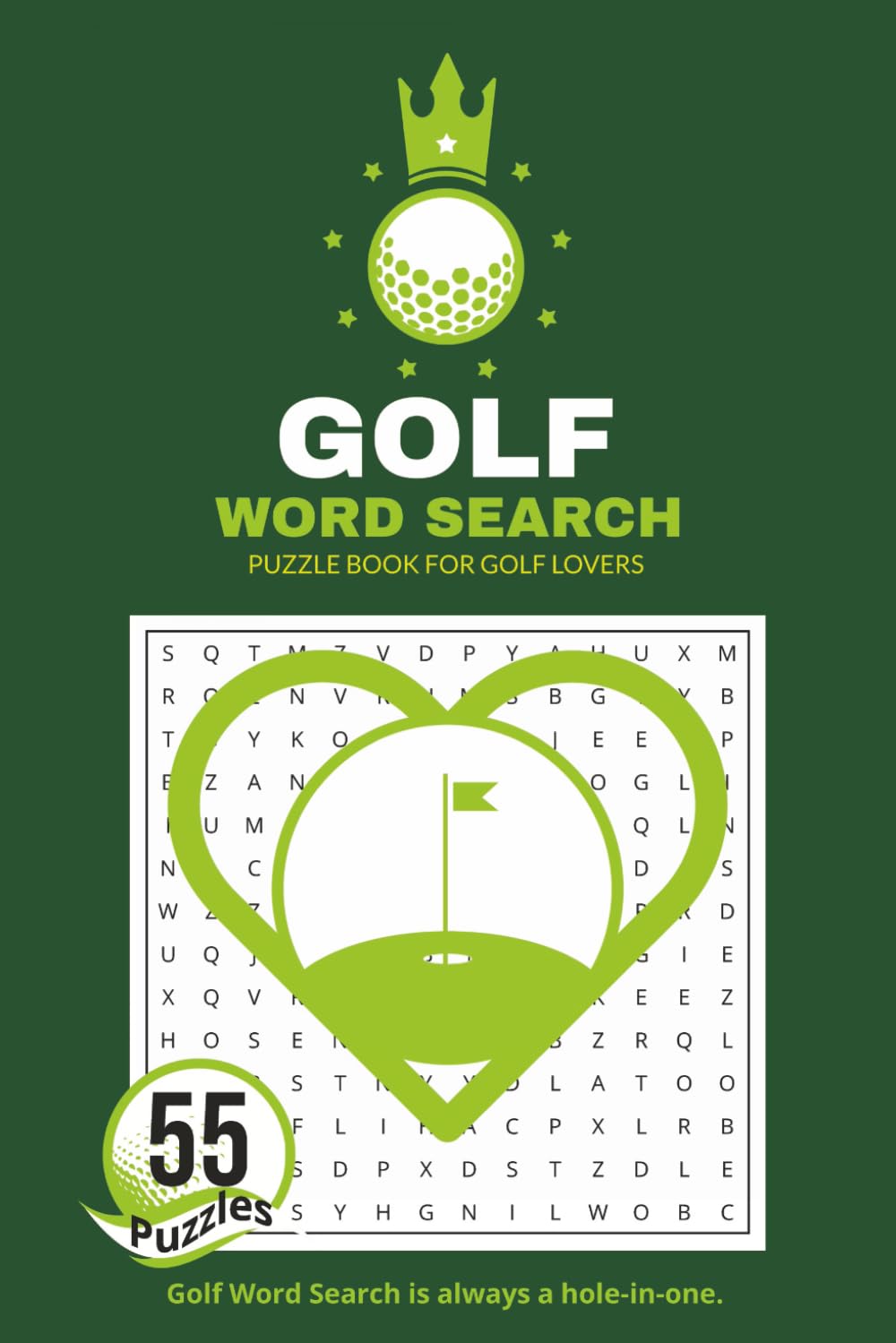Golf Word Search: Puzzle Book for Golf Lovers