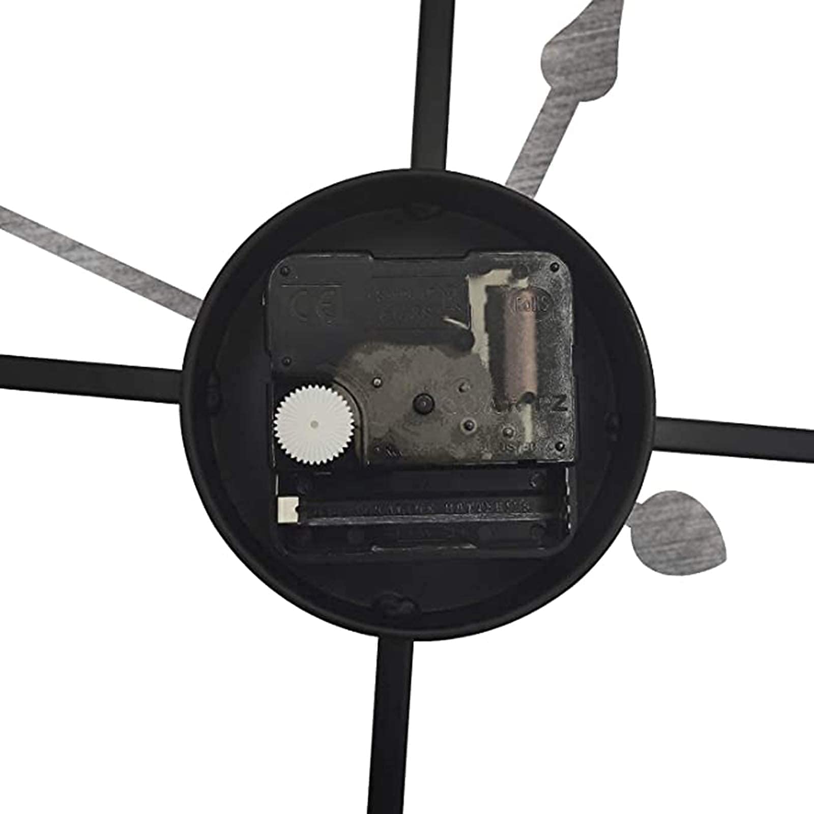 Horloge murale d'extérieur - Grand chiffres romains rétro - Étanche - Décoration extérieure - Horloge à quartz silencieux - Pour cuisine, terrasse, salle de bain, porche, piscine - Doré - 40,6 cm