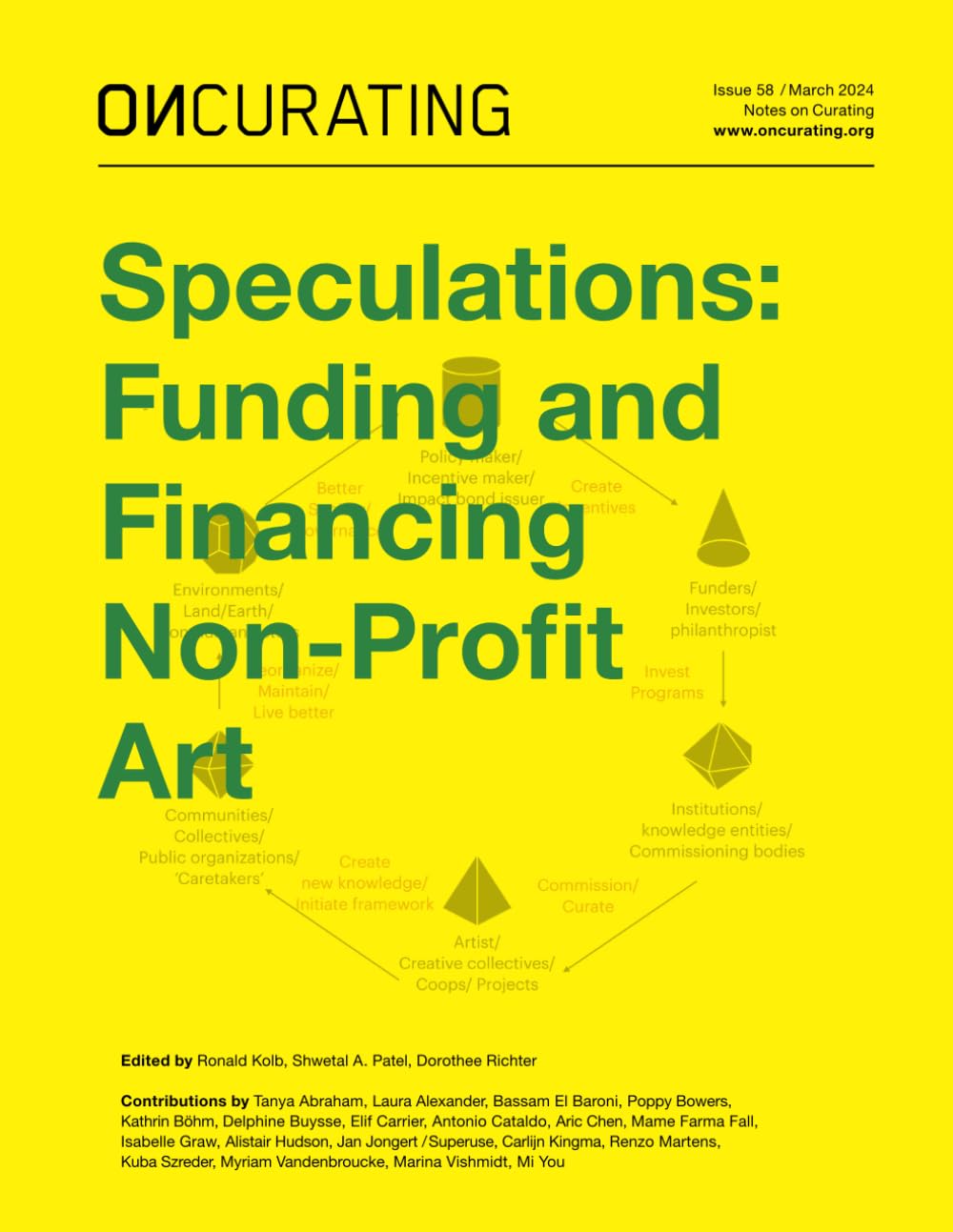 OnCurating Issue 58: Speculations: Funding and Financing Non-Profit Art