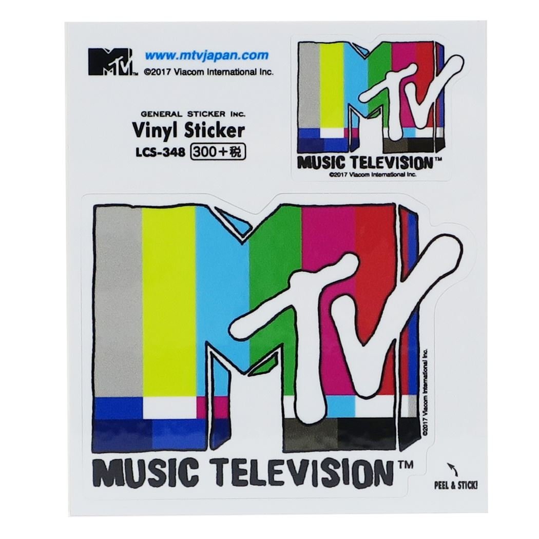 Amazon | MTV[ステッカー]ビニールステッカー/カラーバー ゼネラル