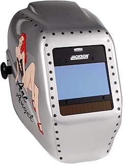 Jackson Safety Insight Halo X Arc Angel Welding Helmet - Auto-Darkening Lens - 3.93 in Viewing Width - 2.36 in Viewing Height - 036000-46130 [PRICE is per EACH]