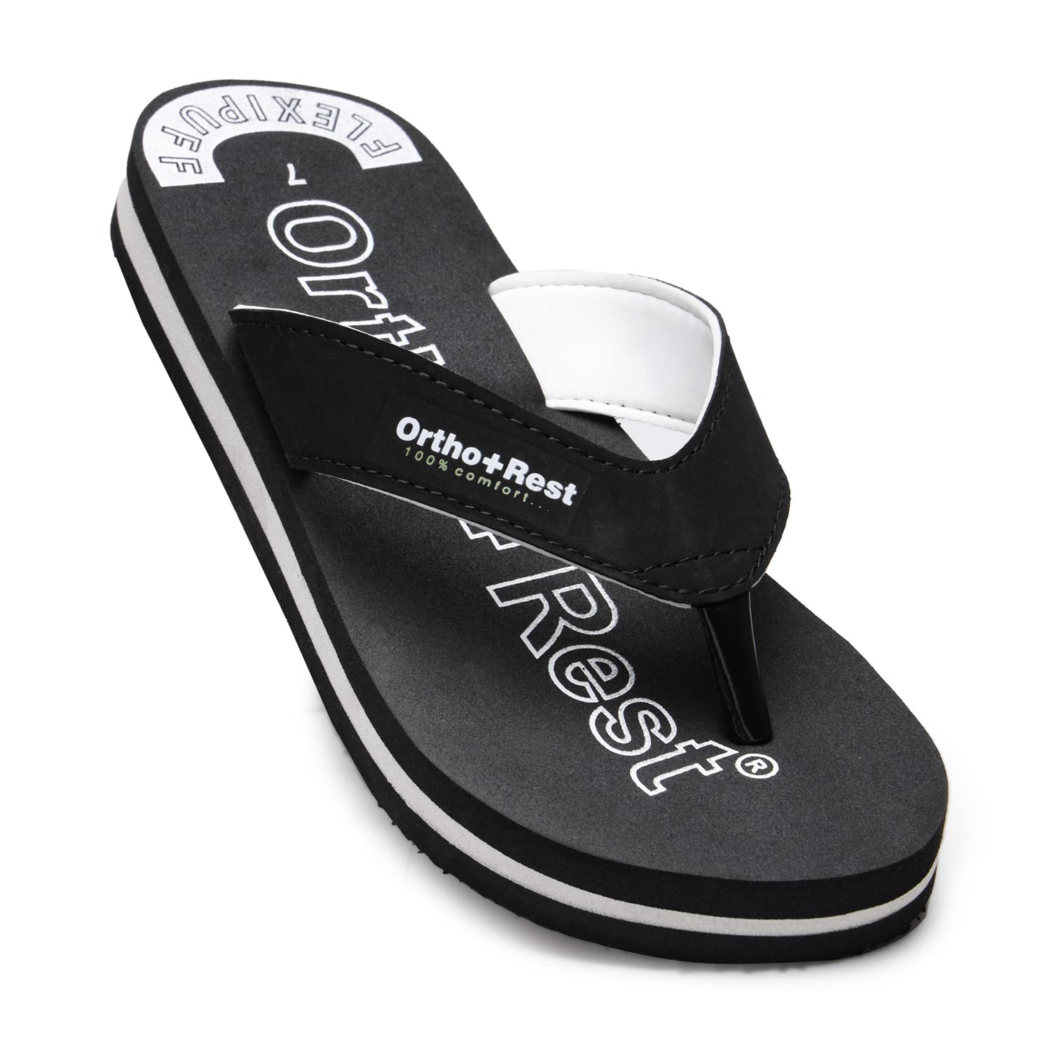 Ortho + Rest Men Slipper Orthopedic Super Soft, Lightweight and Comfortable Flip Flops for Home Daily Use Ortho + Rest Men Slipper Orthopedic Super Soft, Lightweight and Comfortable Flip Flops for Home Daily Use