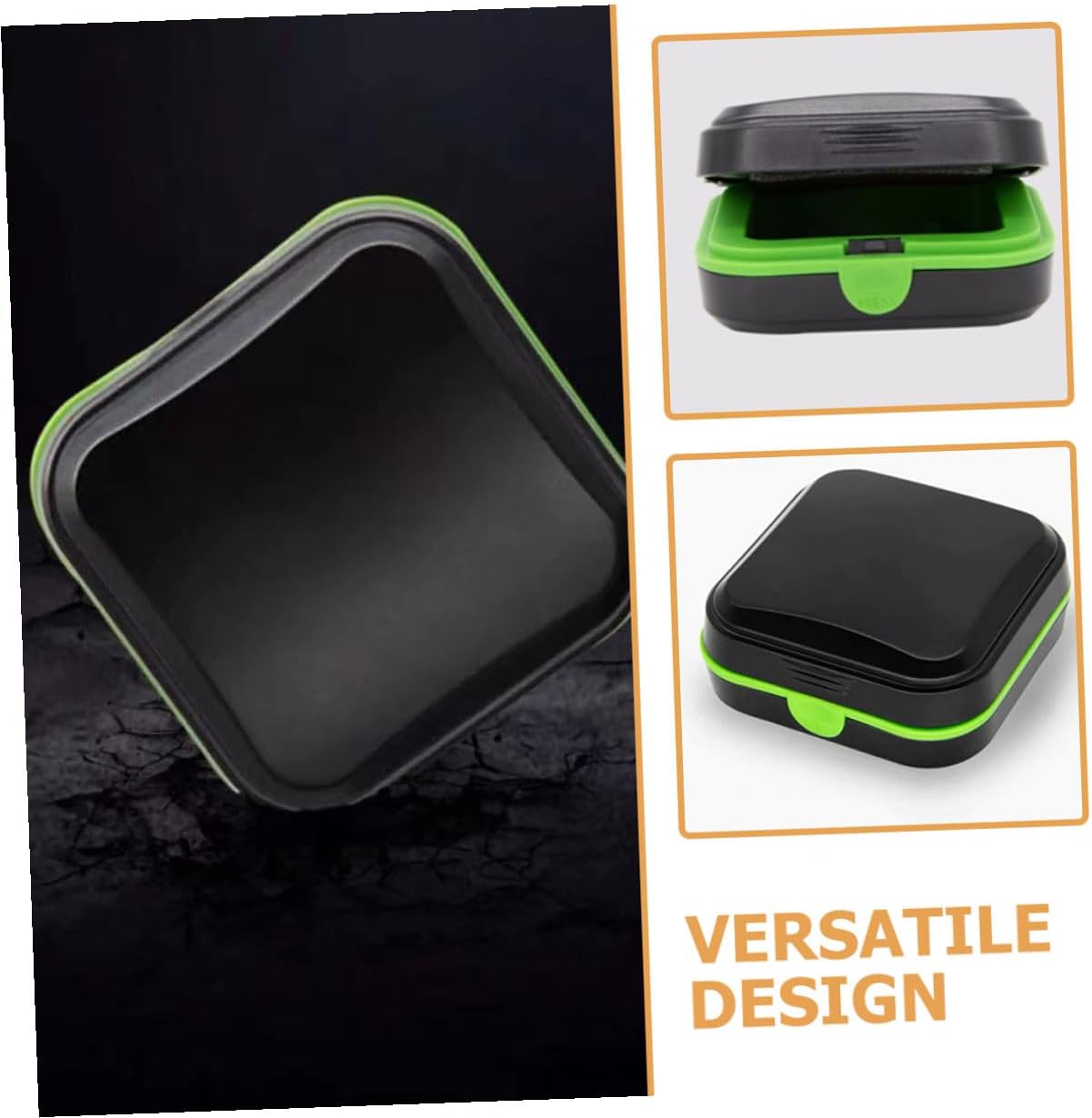 4pcs Portable Protective Storage Box for Lightweight Ear Device Case for Travel and Outdoor Use Compact Storage for Carrying