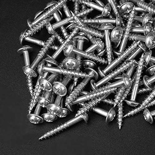 Tornillos autoperforantes M4 25mm 100 unidades miniatura 4