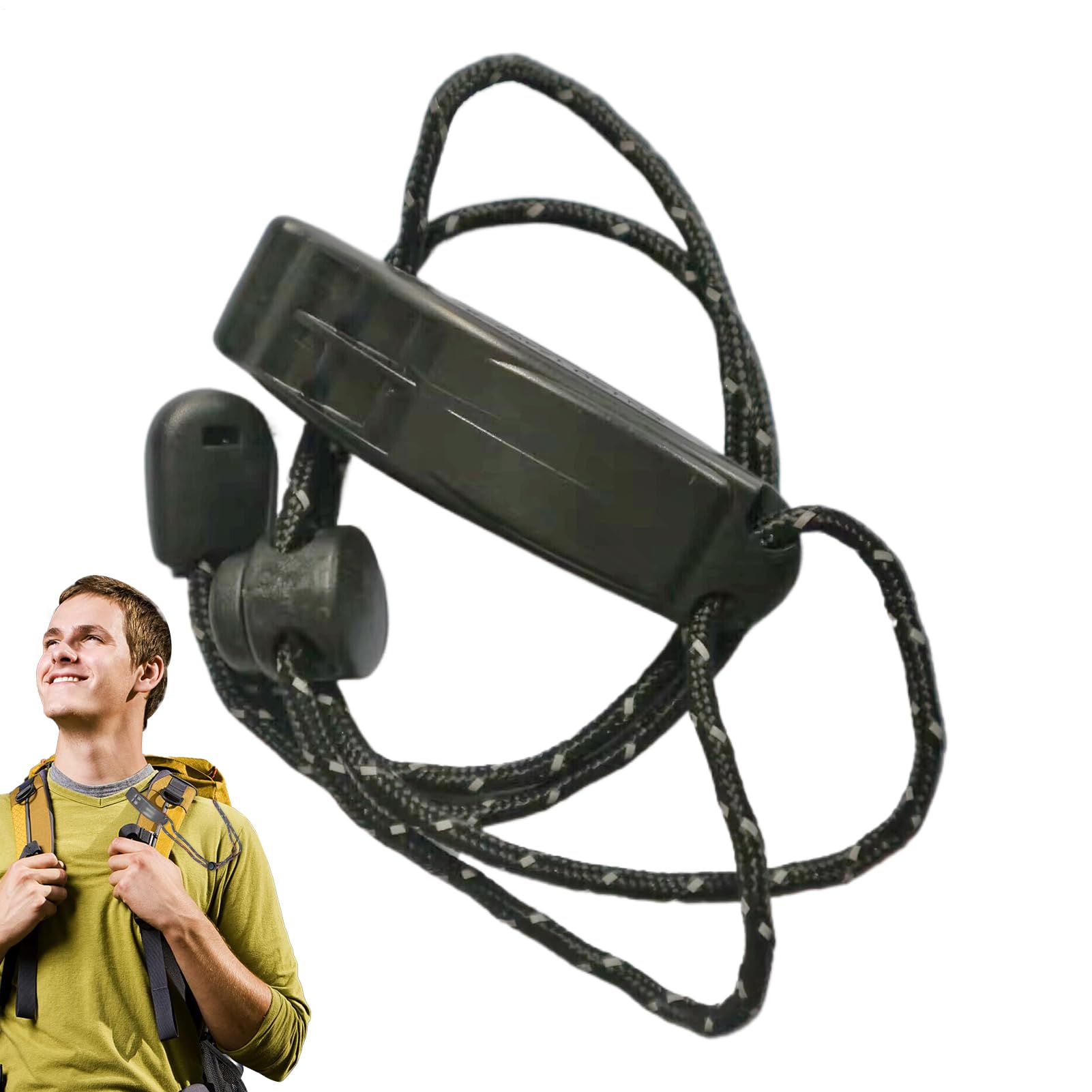 Silbato de Seguridad Marina, Silbato de Seguridad al Aire Libre | Silbato de Alto Decibel para Entrenadores,Equipo de Campamento Reutilizable, Accesorios de Kayak para la preparación para