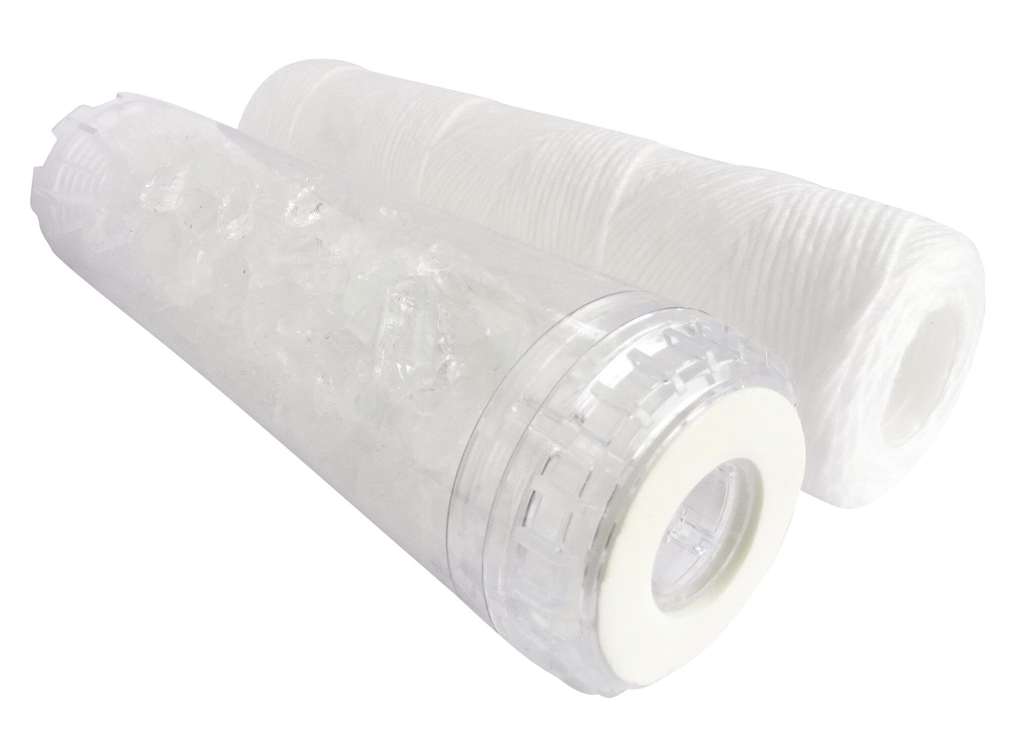 AQUAWATER Kit standard 10" 20 microns filtrante bobinée anticalcaire Fabriqué en France