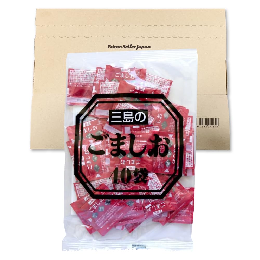 Amazon.co.jp: 三島食品 ごましお 40g (1g×40個) PSJBOX : 食品