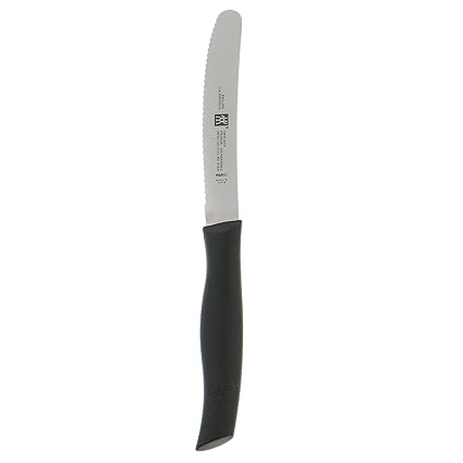 ZWILLING J.A. Henckels 38725-121 Twin Grip Serrated Utility Knife, 4.5