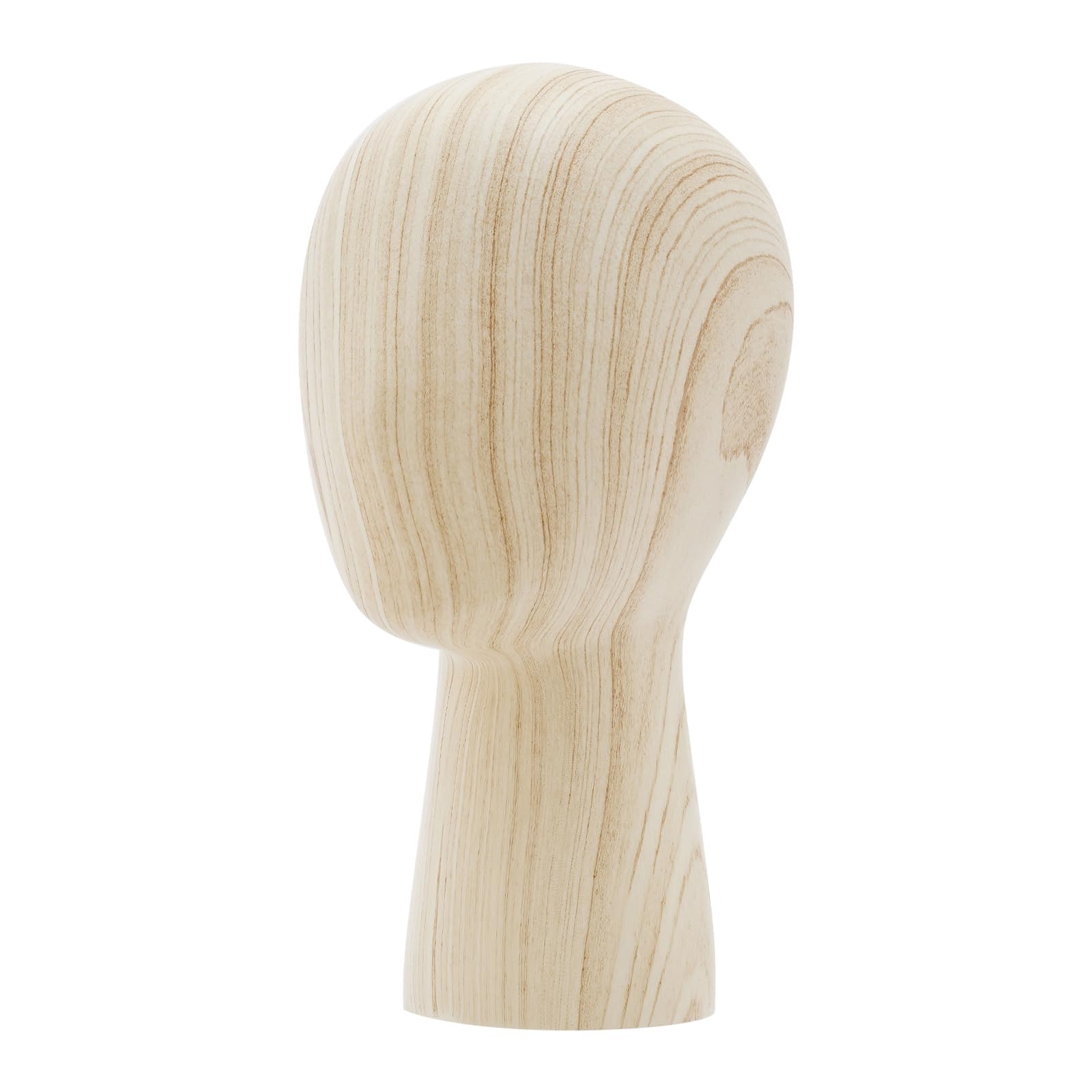 Supporto per parrucca e cappello beige con testa di manichino, testa di manichino, per negozi, parrucchieri, negozi di cappelli, 32 cm