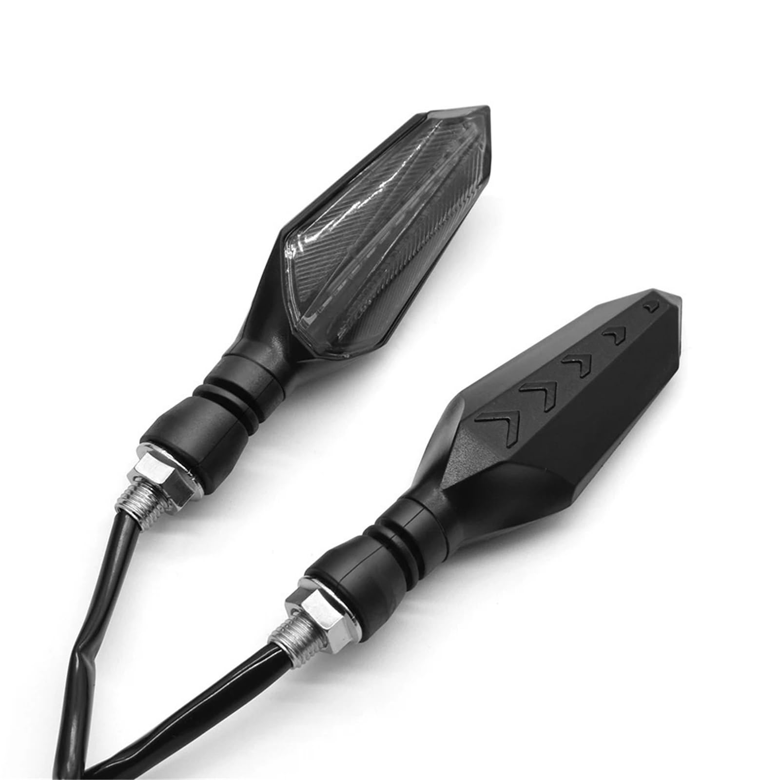 Lampeggiatore per moto per indicatori di direzione per LED per KAWASAKI(2pairs Yellow-Yellow)