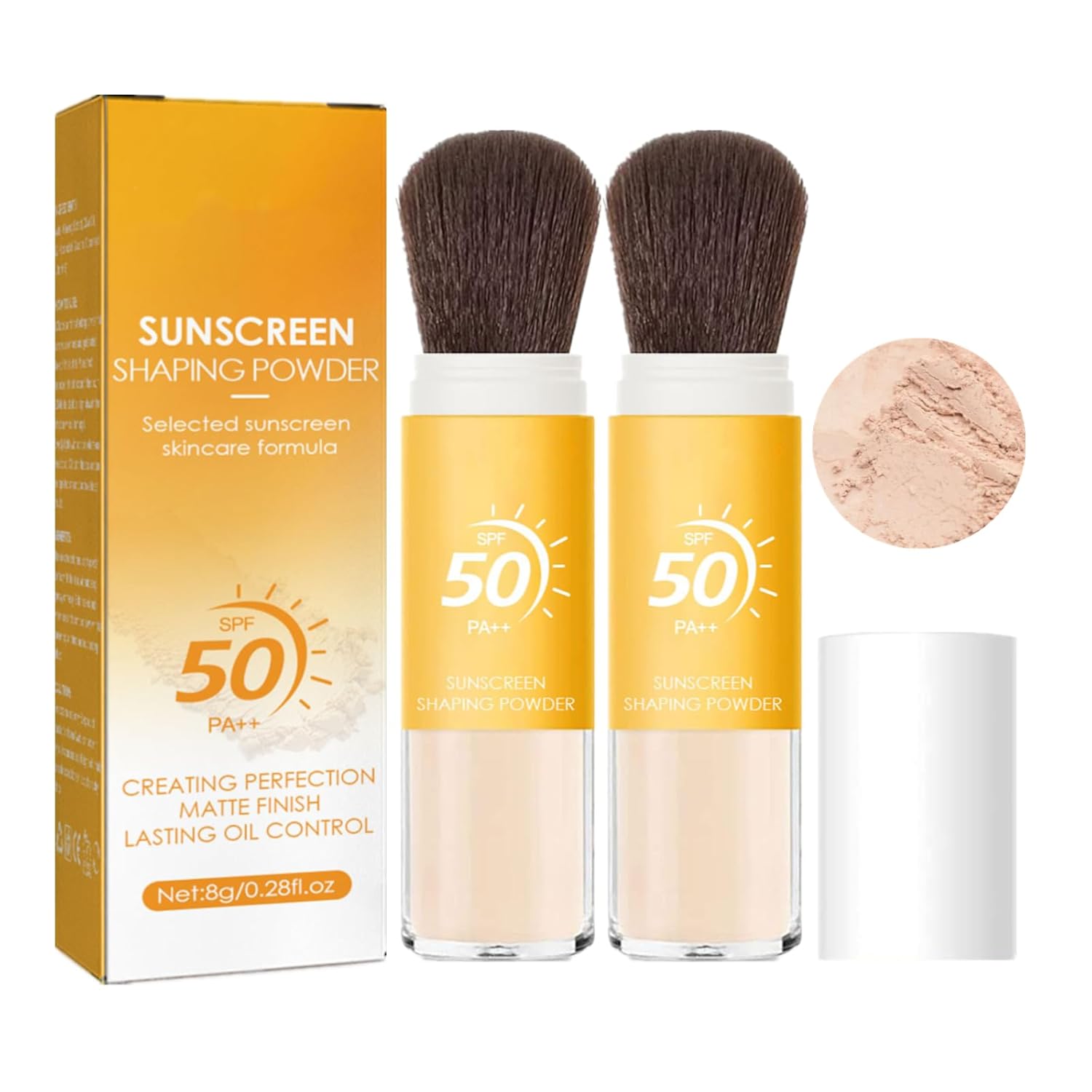 Mineral Powder Sunscreen Sunblock Makeup Setting Powder