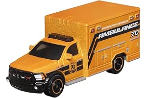 1/64 Scale Matchbox '21 Ram Ambulance with Moving Parts HMV12 