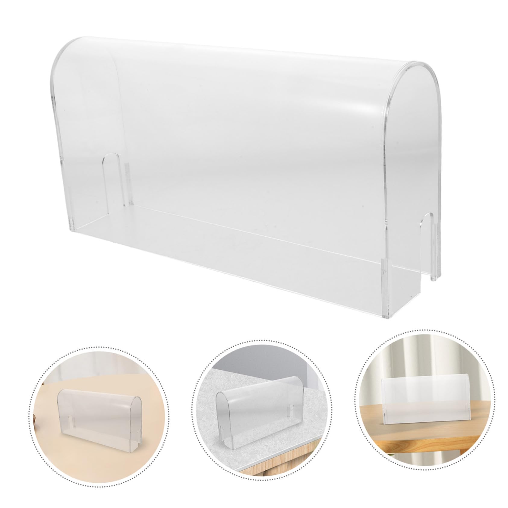 Kisangel Protector Anti-Polvo Transparente para Base de Mando Compatible con Nintendo Switch Funda y para Consola de Acrílica para Protección contra Arañazos y