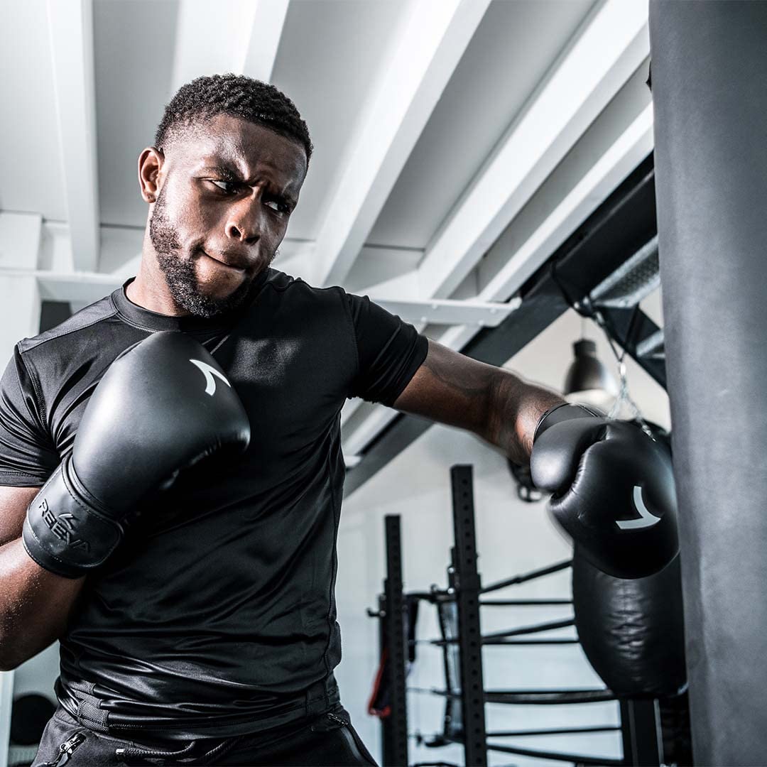 Reeva Boxhandschuhe Leder | für Kickboxen, Boxen und Anderen Kampfsportarten | Boxhandschuhe geeignet für Männer und Frauen