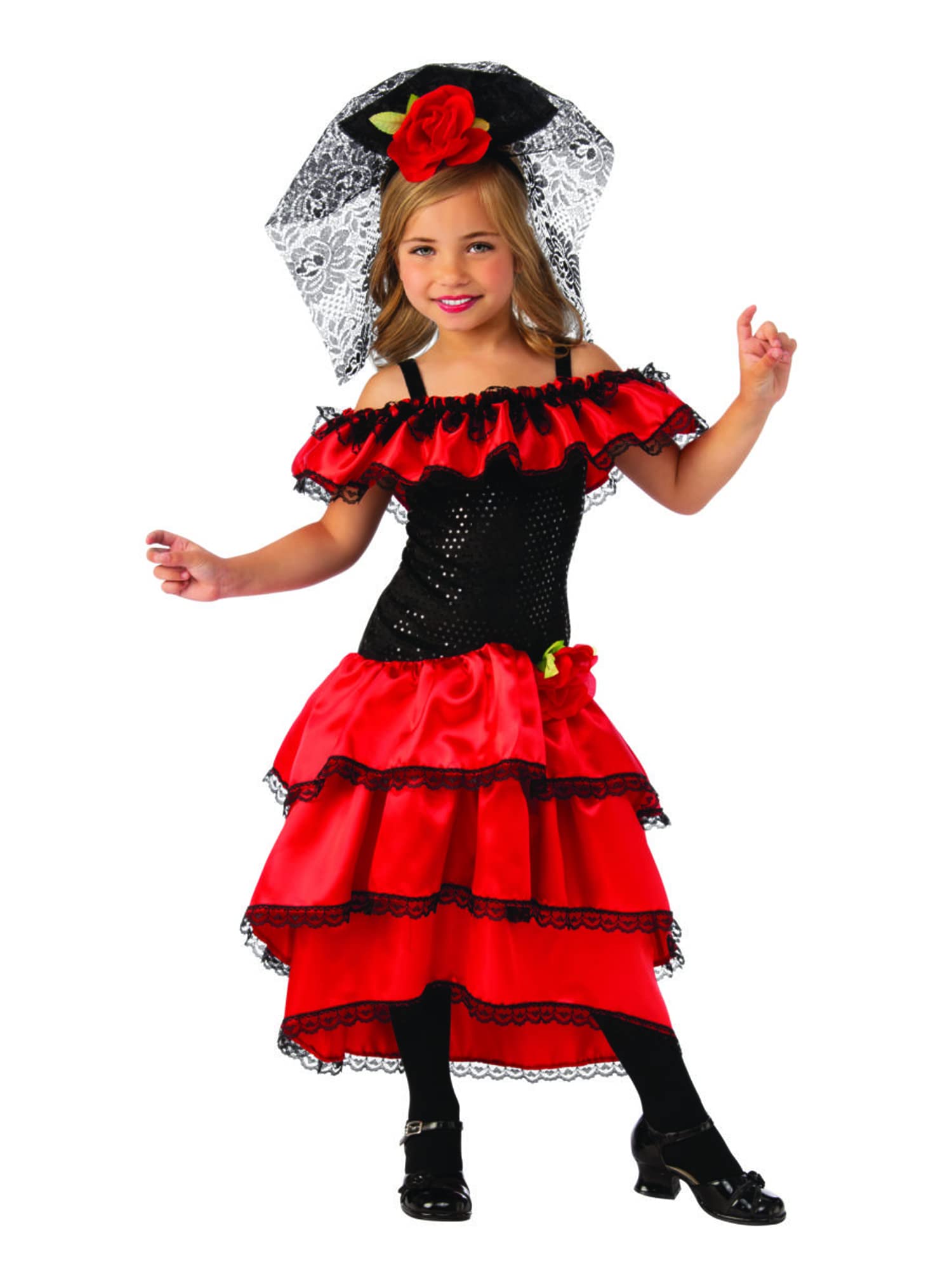 Rubies Childs Spanish Dancer Costume Large Desertcart INDIA