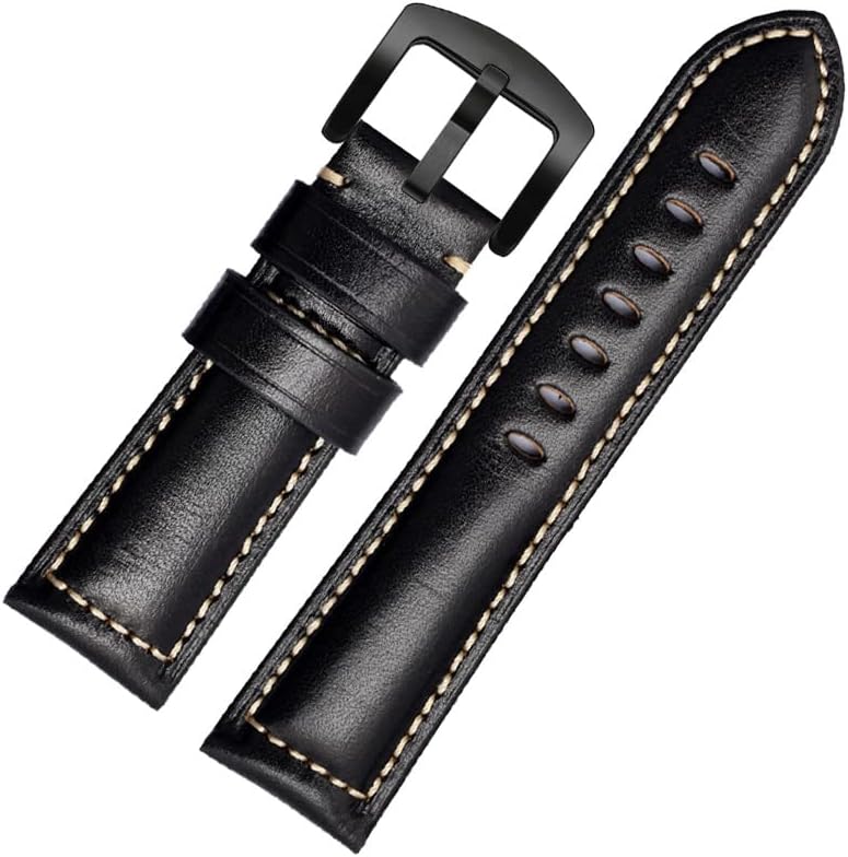 [KAVJU] レザー ウォッチ ベルト アクセサリーは、パネライ PAM111/化石/ブライトリング レザー ウォッチ チェーン