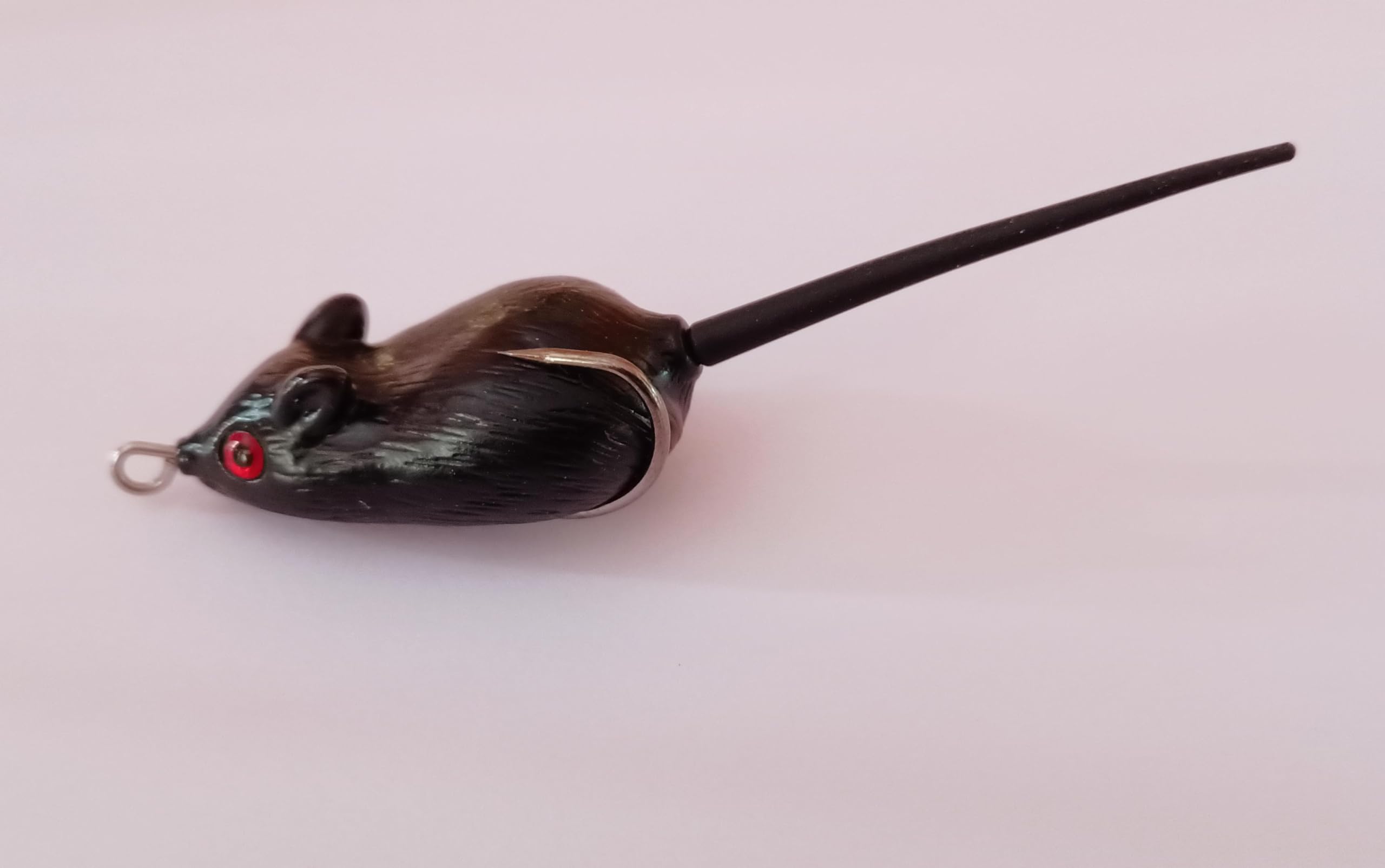 Mouse Rat for Fishing Topwater Baits, 3D Mice - Rat Fishing Hooks for Bass Snakehead, Freshwater Soft Bait Black Color 1 PC (B0CPVQLPC5) Amazon Price History, Amazon Price Tracker