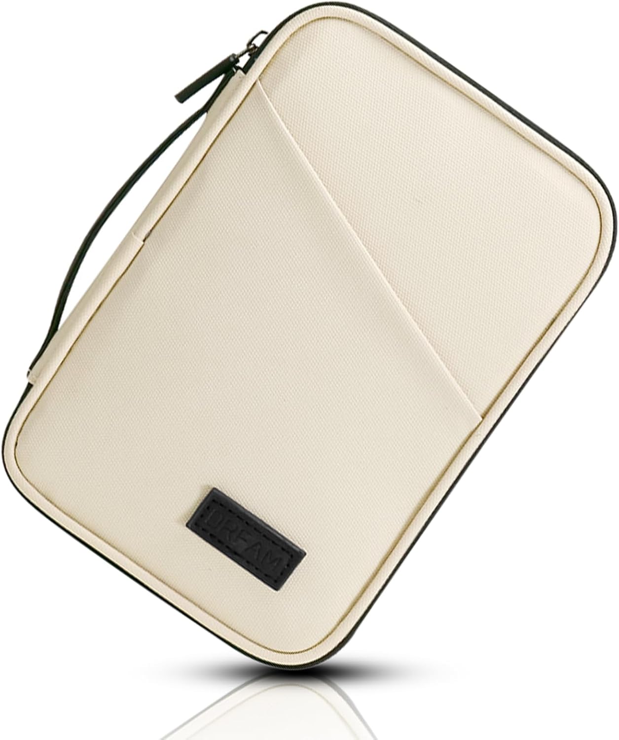 Porta passaporto da viaggio, porta documenti da viaggio con blocco RFID, portafoglio da viaggio e porta documenti per passaporto di famiglia, biglietti e carte di credito (grande impermeabile