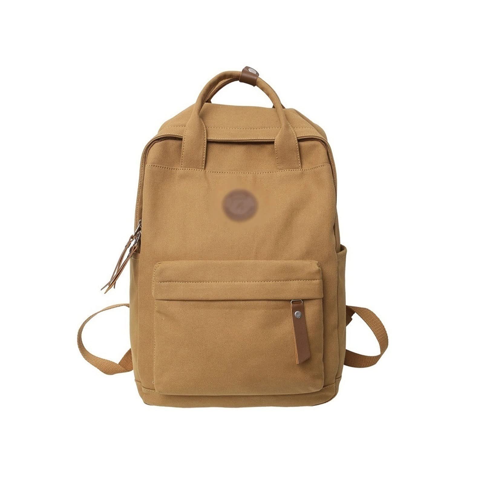 Women Male Canvas College Backpack Men Female Travel Book Bag Laptop Student Lady School Bags