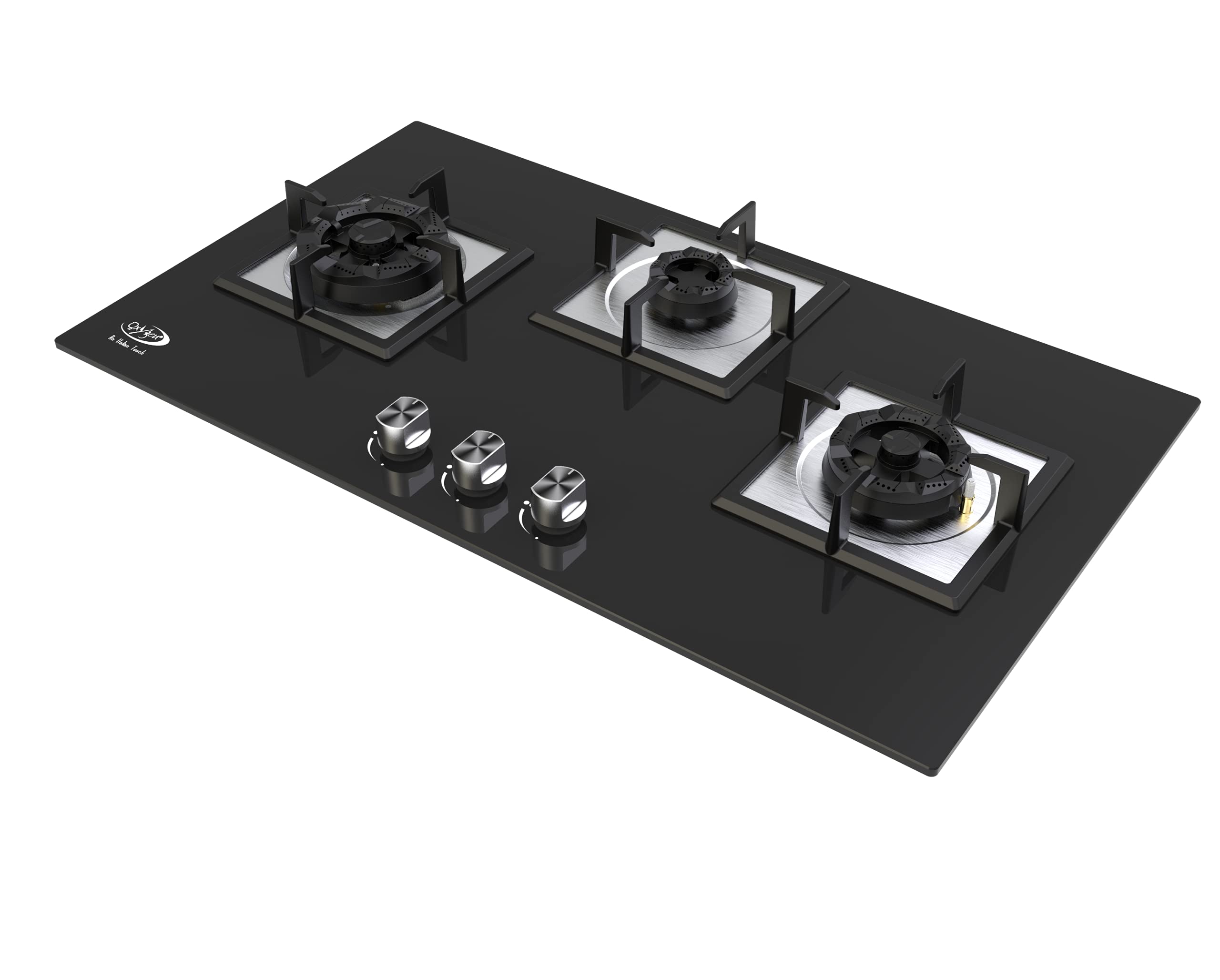 Oxygen by Jyoti - Oxy 733 CBG Black | Brass Burners Suitable for Indian Cooking | Automatic Multi-spark Ignition | 2-in-1 Built-in or Tabletop | Toughened Glass-image-18