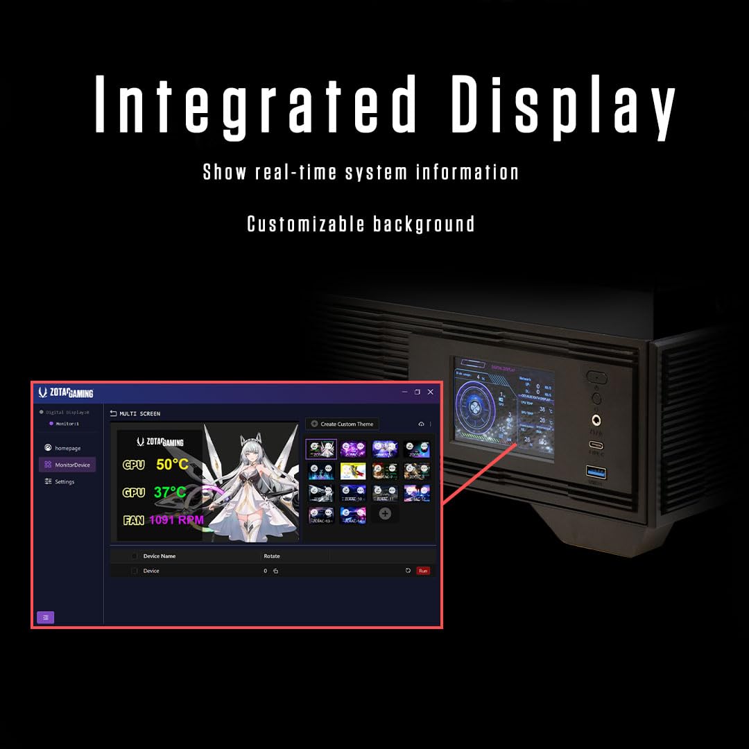Amazon | ZOTAC MEK ゲーミングPC デスクトップ、NVIDIA GeForce RTX