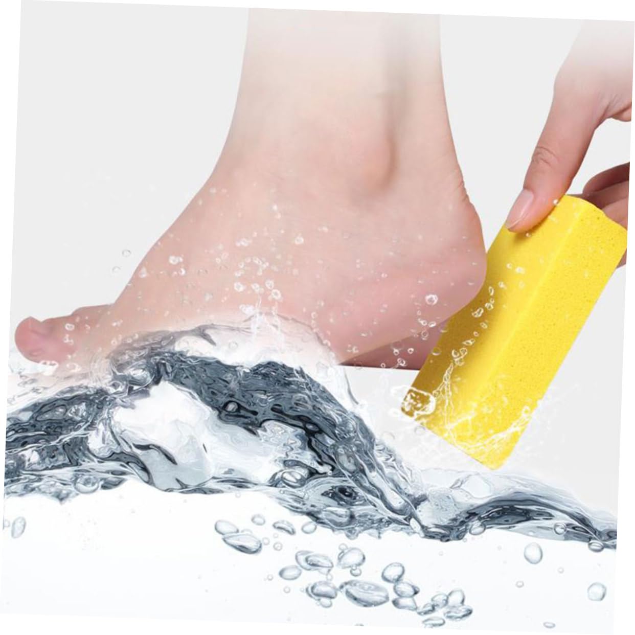 Healeved 24piezas Exfoliantes De Pies De Pómez Para Cuidado Podal Herramientas De Pedicura Reutilizables y Lavables Diseño Práctico y Ligero Para Pies Suaves y Saludables