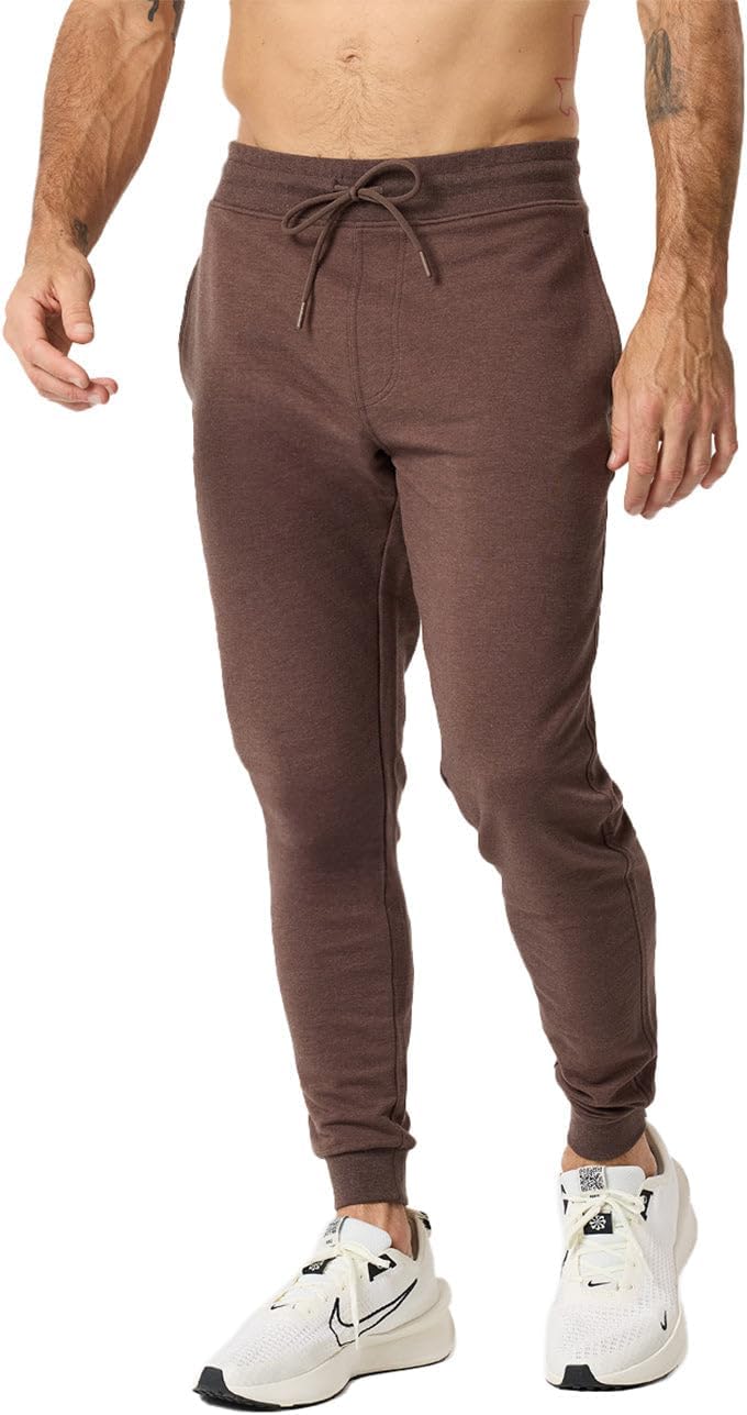 INTO THE AM Premium Men’s Jogger Sweatpants – Athletic Fit Joggers with Pockets S – 4XL