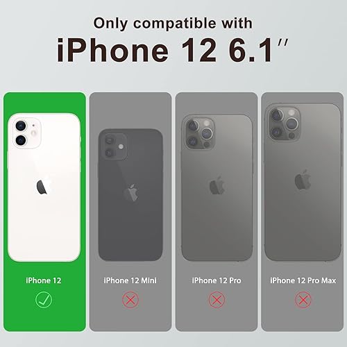 Miniatura 7 de DEENAKIN Funda de silicona para iPhone 13 con protector de pantalla, compatible con MagSafe, funda para cámara, funda magnética protectora delgada
