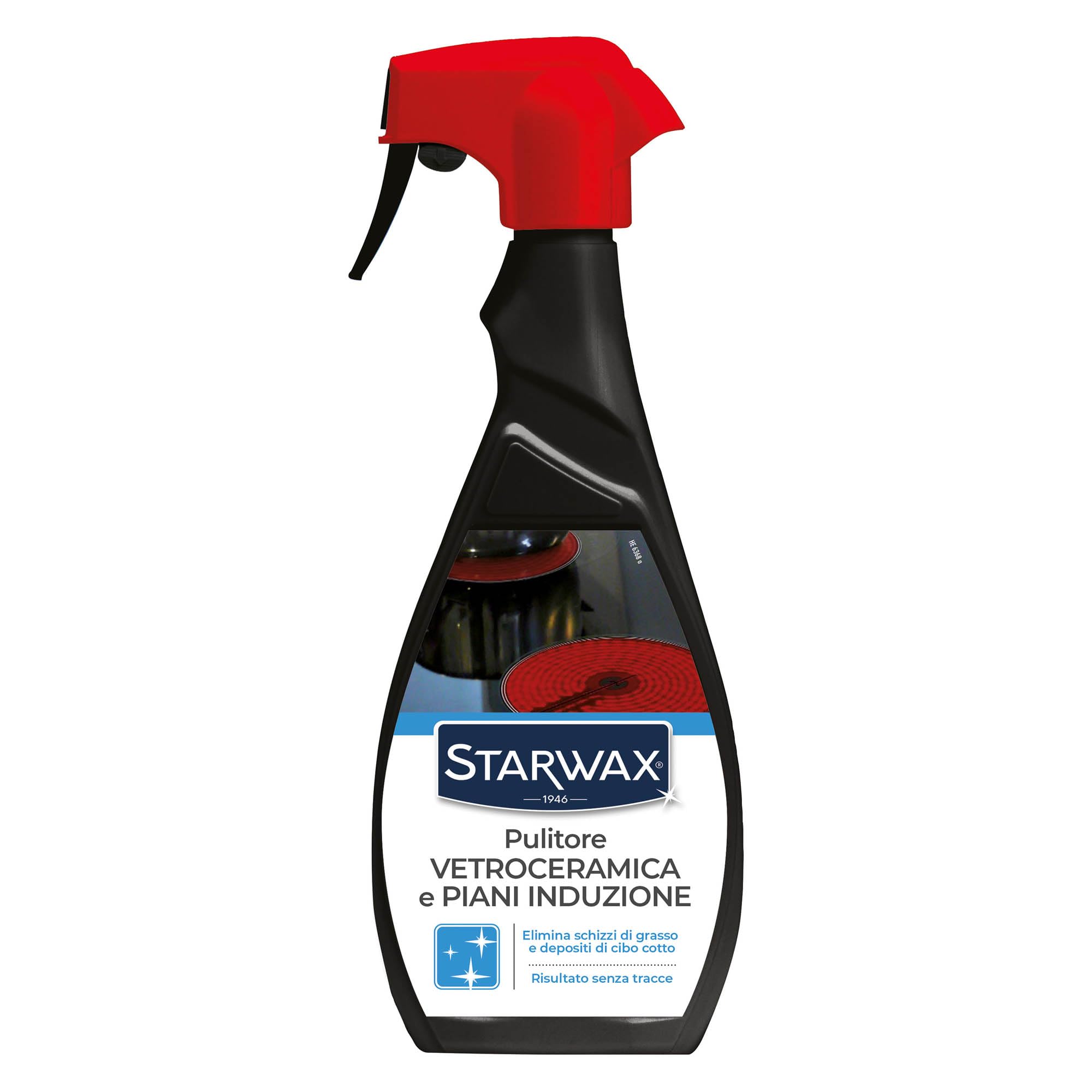 NETTOYEUR VITROCÉRAMIQUE ET PLACES À INDUCTION STARWAX - Sans traces - Idéal pour la cuisine - Nettoyage facile et rapid