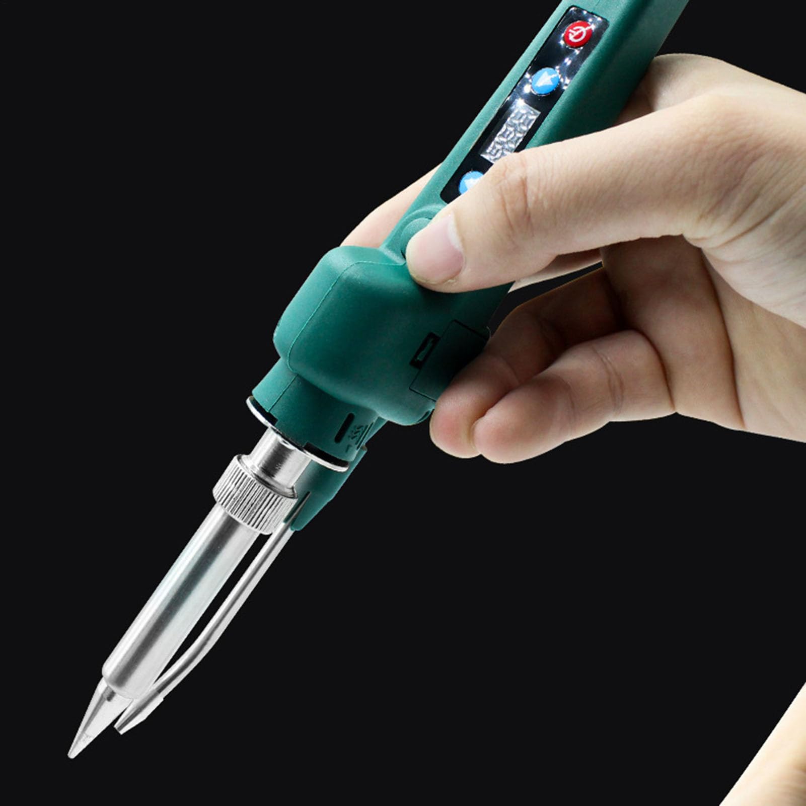Pencil Soldering Iron - Soldering Iron Kit | Portable Ergonomic Grip Handheld Welder Pen 80W - Versatile Precision Repair Tools for Home Residential Commercial Use | Welding Tools