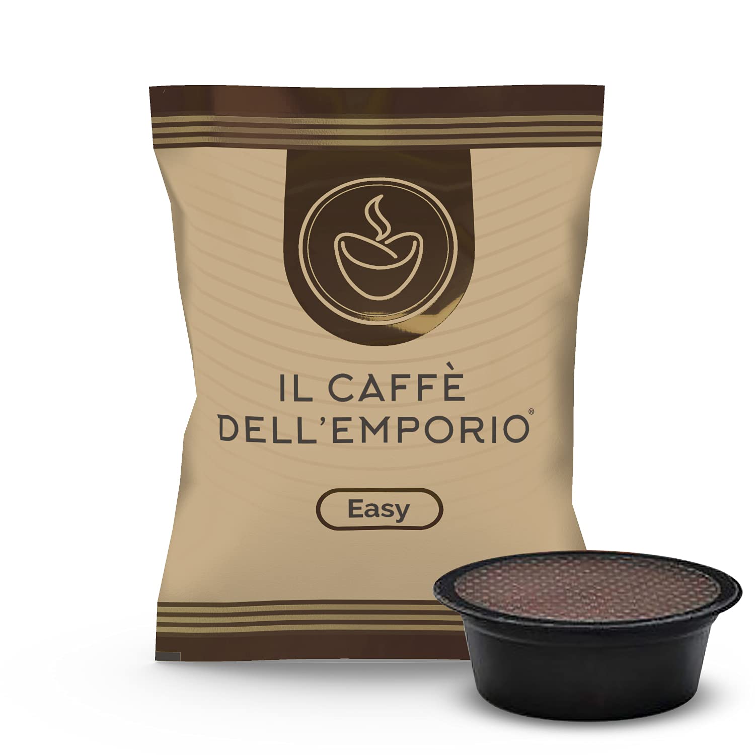 El Café Dell 'em Parker Cápsulas Café Compatible Con lavazza a Modo Mio Mezcla Easy Azul Clásica (200)